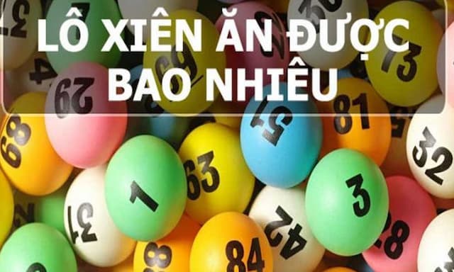 Thưởng tiền lô xiên tại 188bet